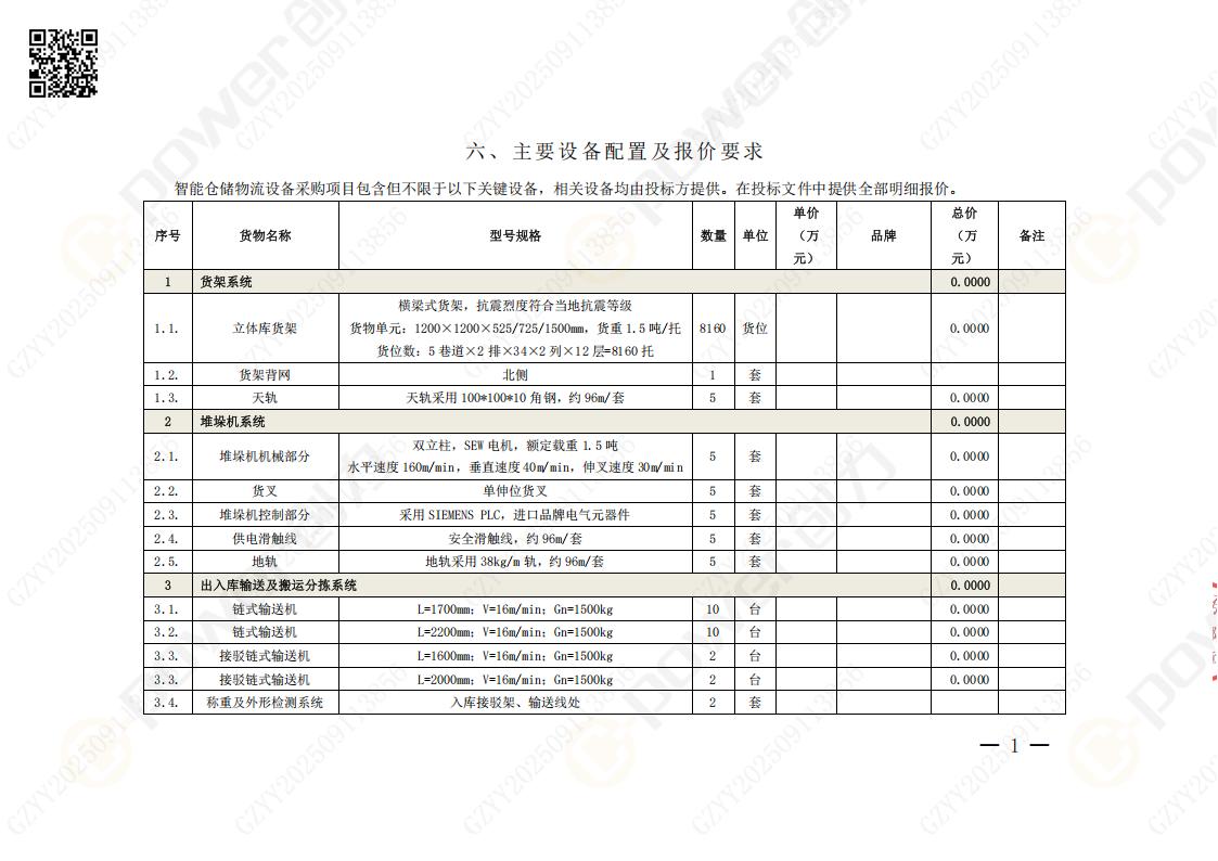 常熟自动化立体仓库系统采购招标公告(图51)